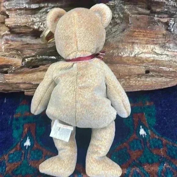 Ty 1999 signature bear. Still has tags on it and protective covering. Perfect - Picture 6 of 7
